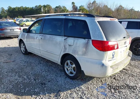 2006 Toyota Sienna Le из США, поврежденный, VIN 5TDZA23C36S495371